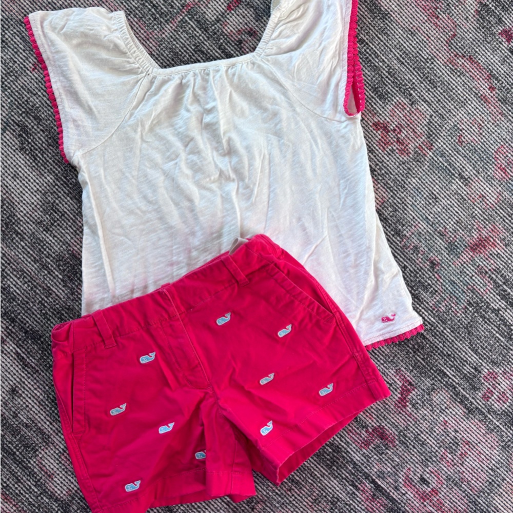 Pink Kids Shorts
